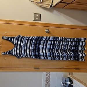 Karen Kane long sleeveless sun dress